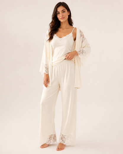 Ensemble Pyjama — Dentelle Précieuse