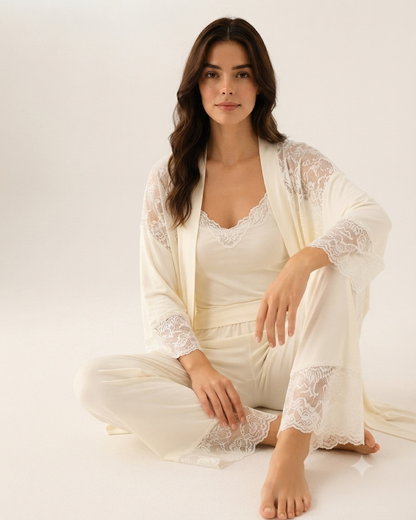 Ensemble Pyjama — Dentelle Précieuse