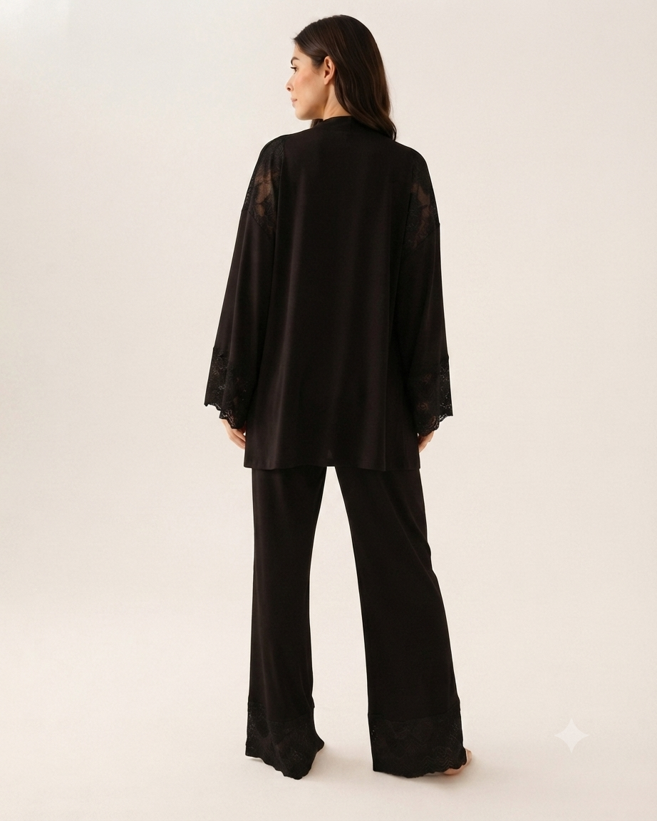 Ensemble Pyjama — Dentelle Précieuse
